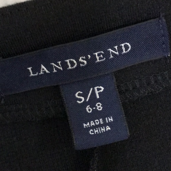 Lands End Black Knit Dress - Picture 3 of 13